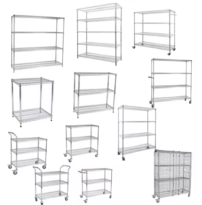 NSF wire shelving