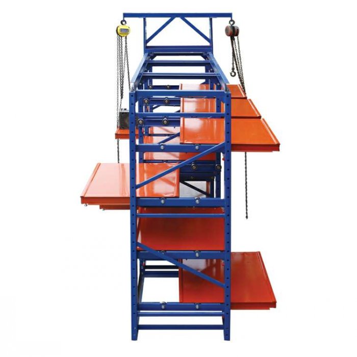 Heavy Duty Mold Rack Shelving Injection Mold Storage Racks Manufacture Supplier